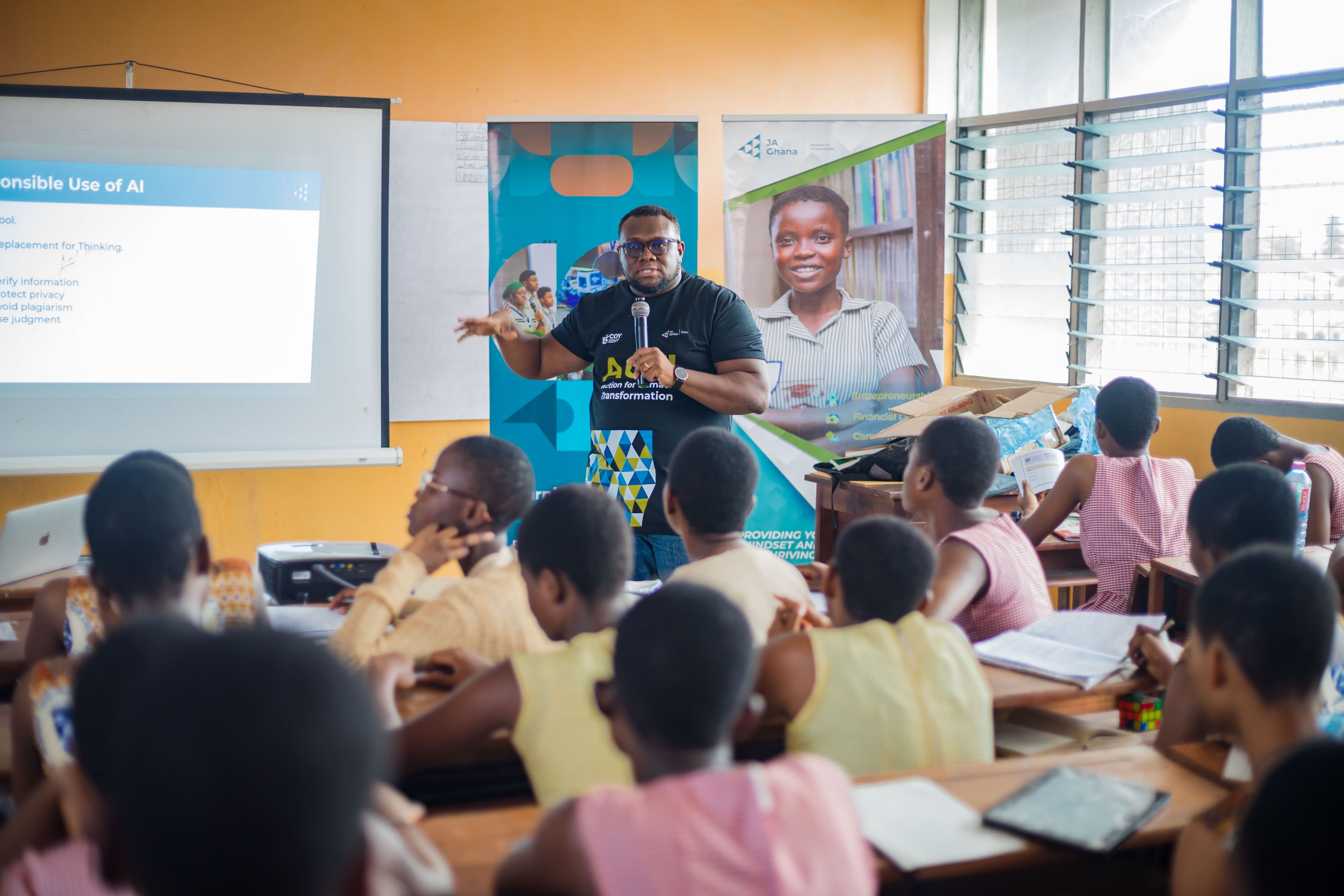 Equipping Young Minds for the Future of Work: JA Ghana Empower Students in the Western Region